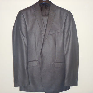 Kenneth Cole Sharkskin Suit (Worn once)